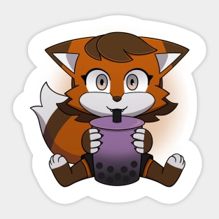 Boba Cinder Sticker